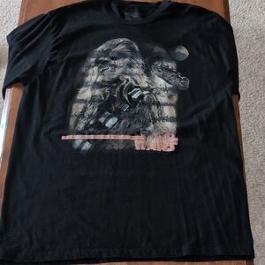 Star Wars Black Chewbacca Graphic Tee